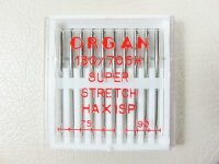 ORGAN - 10 Super Stretch HAX1SP Nadeln 75-90 / Flachkolben