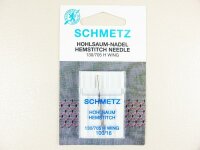 SCHMETZ - Hohlsaum-Hemstitch Nadel Stärke 100 /...