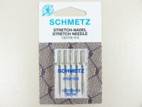 SCHMETZ - 5 Stretch-Nadeln Stärke 90/14 Flachkolben