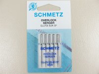 SCHMETZ - Overlocknadeln ELx705 SUK CF / Stärke 65 /...