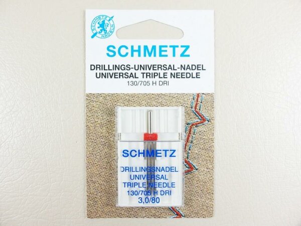 SCHMETZ - Drillingsnadel-Universal-Nadel  3,0 / 80 / Flachkolben