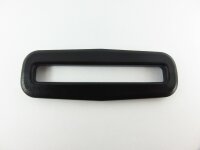 Schlaufe aus Kunststoff - Flaches Modell / 25 mm - schwarz