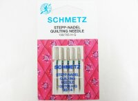 SCHMETZ - 5 Quiltnadel / Stepp-Nadel 90/14 Flachkolben