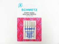 SCHMETZ - 5 Quiltnadel / Stepp-Nadel 75/11 Flachkolben