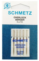 SCHMETZ - Overlocknadeln ELx705 / Stärke 80/12...