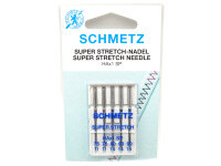 SCHMETZ - 5 Super Stretch-Nadeln Stärke 75-90 HAx1...