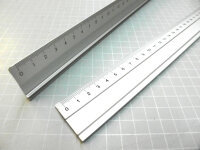 Aluminiumlineal 30 cm mit Antirutschhaftung