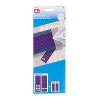 Prym 2x Bügellineale universal 10cmx30cm 5cmx15cm lila