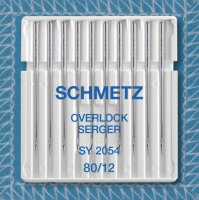 SCHMETZ - Overlocknadeln 10er Pack SY 2054 / Stärke...