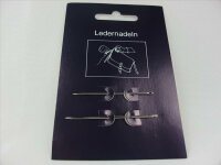 Ledernadeln Set