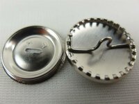 Überziehbare Knöpfe 23 mm (ohne Werkzeug)